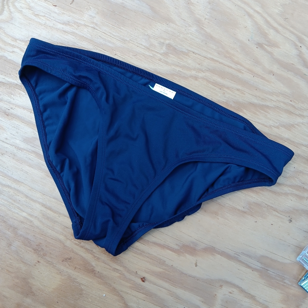 Navy NIKE Bikini Bottom Size Large